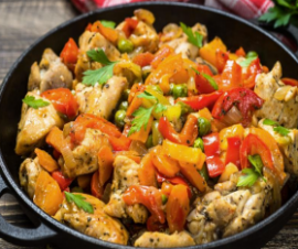 Indian Chicken Stir-Fry