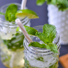 Refreshing Mint & Cucumber Mojito Mocktail