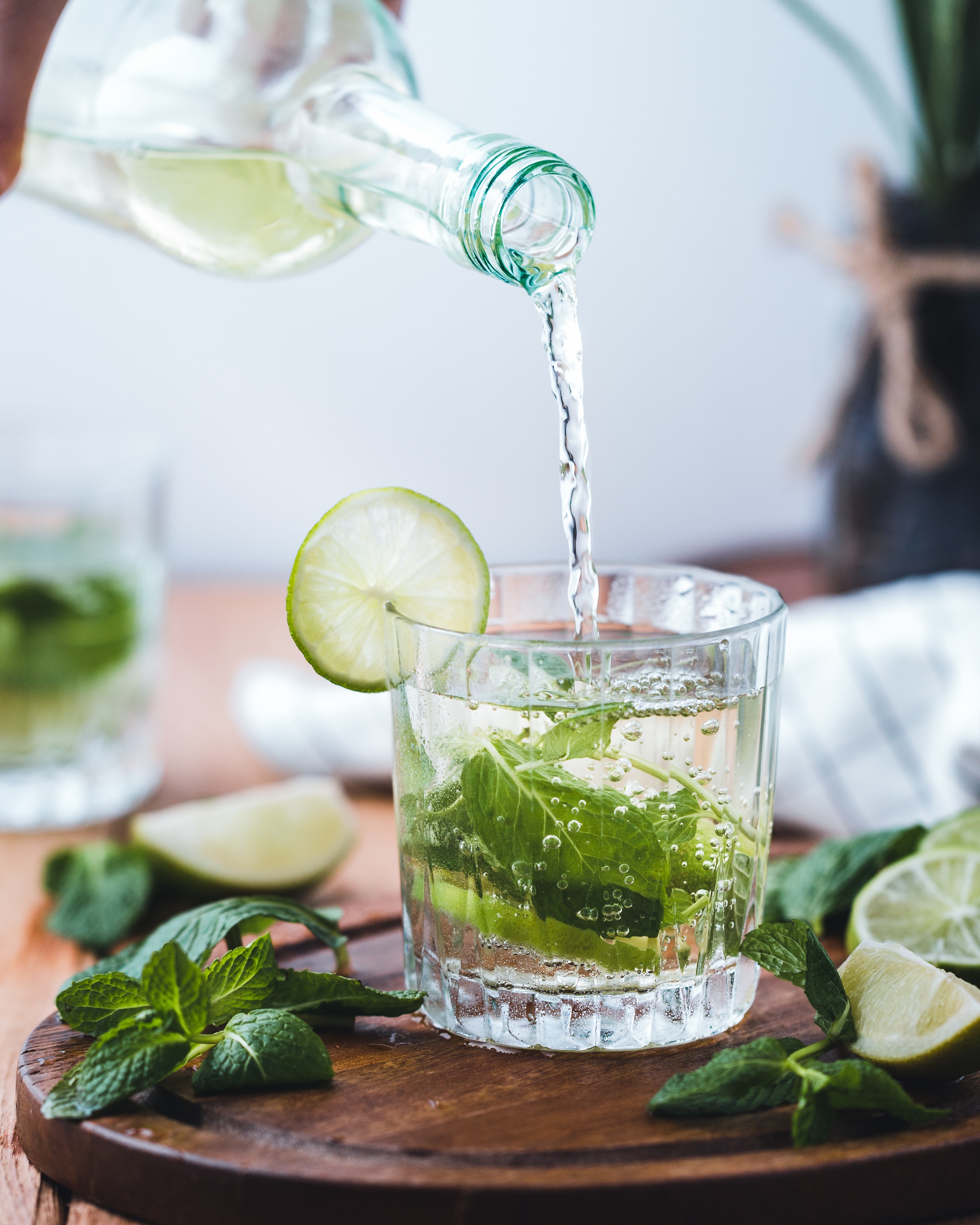 Citrus Mint Infused Flavoured Water Recipe